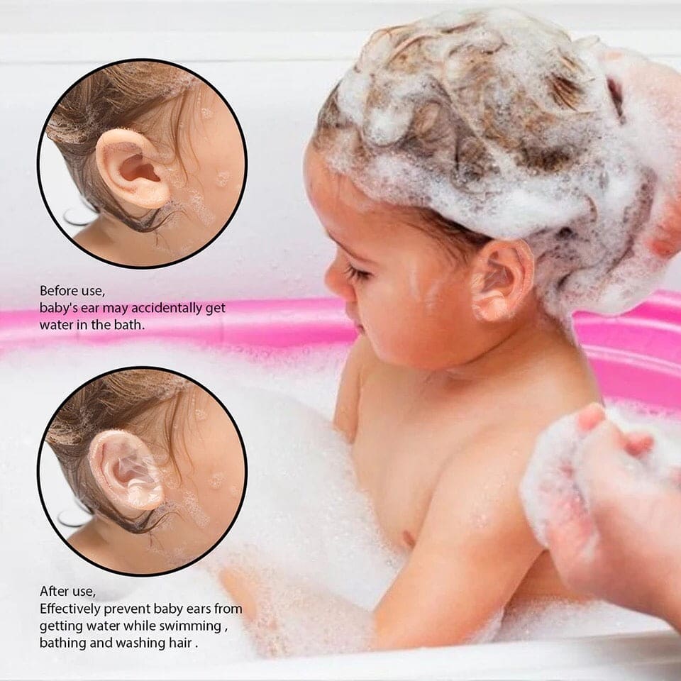 Set of 30 Disposable Waterproof Baby Ear Protector, Swimming Cover Caps, Salon Hair Dressing Dye Water Shampoo Shower Ear Care Cover, Waterproof Ear Muff Set of 30 Disposable Waterproof Baby Ear Protector, Swimming Cover Caps, Salon Hair Dressing Dye Water Shampoo Shower Ear Care Cover, Waterproof Ear Muff